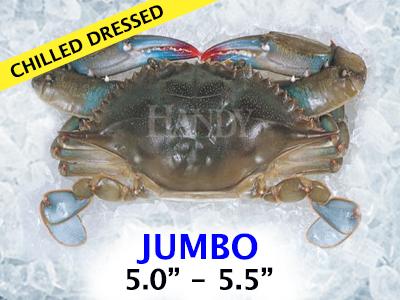 Chilled Dressed Soft Crab - Jumbo