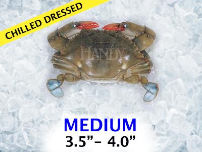 Chilled Dressed Soft Crab - Mediums
