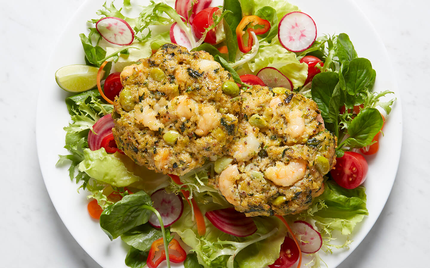 Shrimp Power Burger
