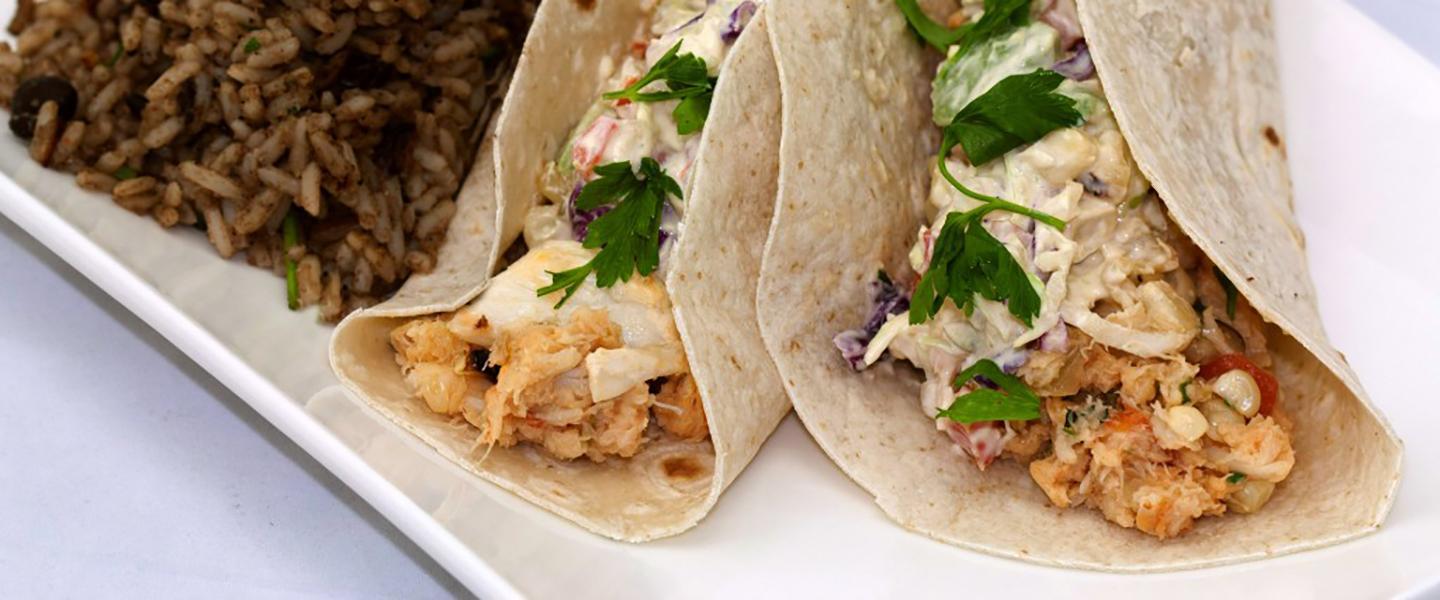 Crab Meat Taco