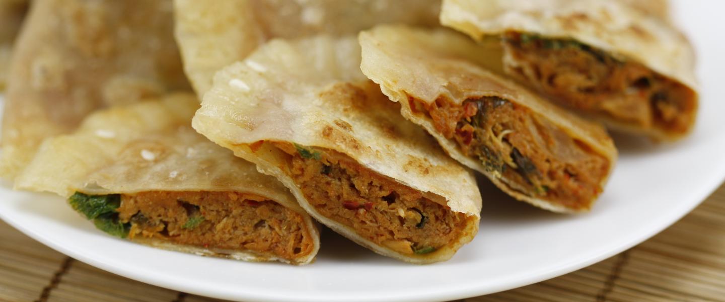 Crab & Kimchi Pot Stickers Recipe