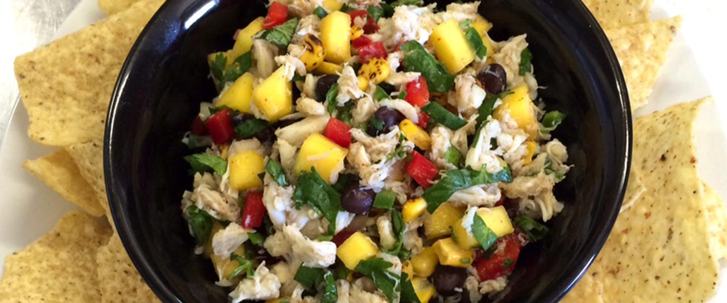 Crab, Mango & Corn Salsa Recipe