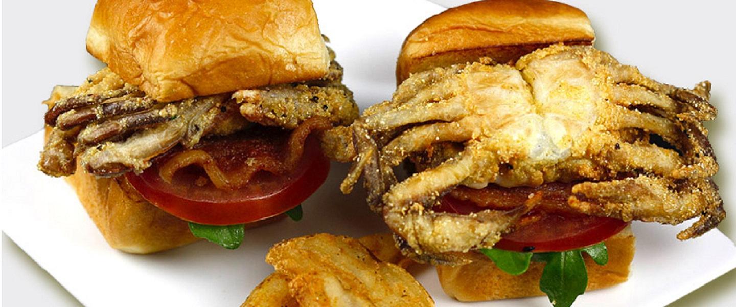 Chimichurri Soft Shell Crabs BLT