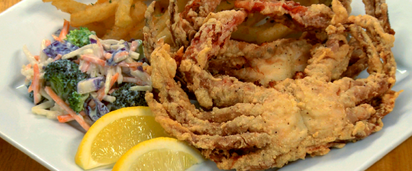 Deep Fried Soft Crabs