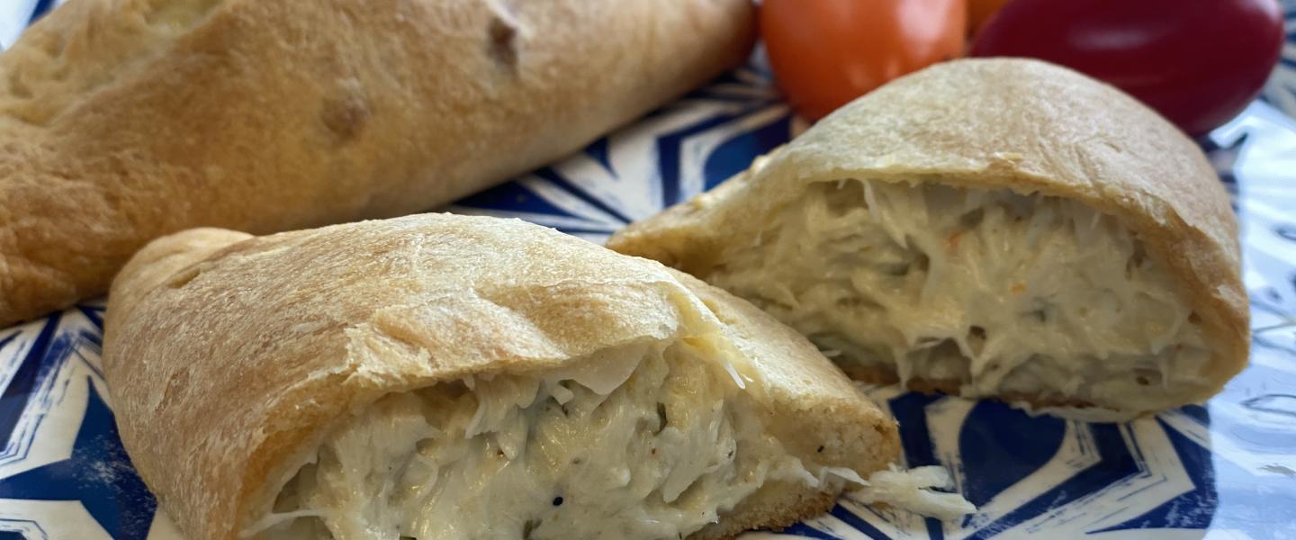 Crab Meat Empanadas with Cream Cheese