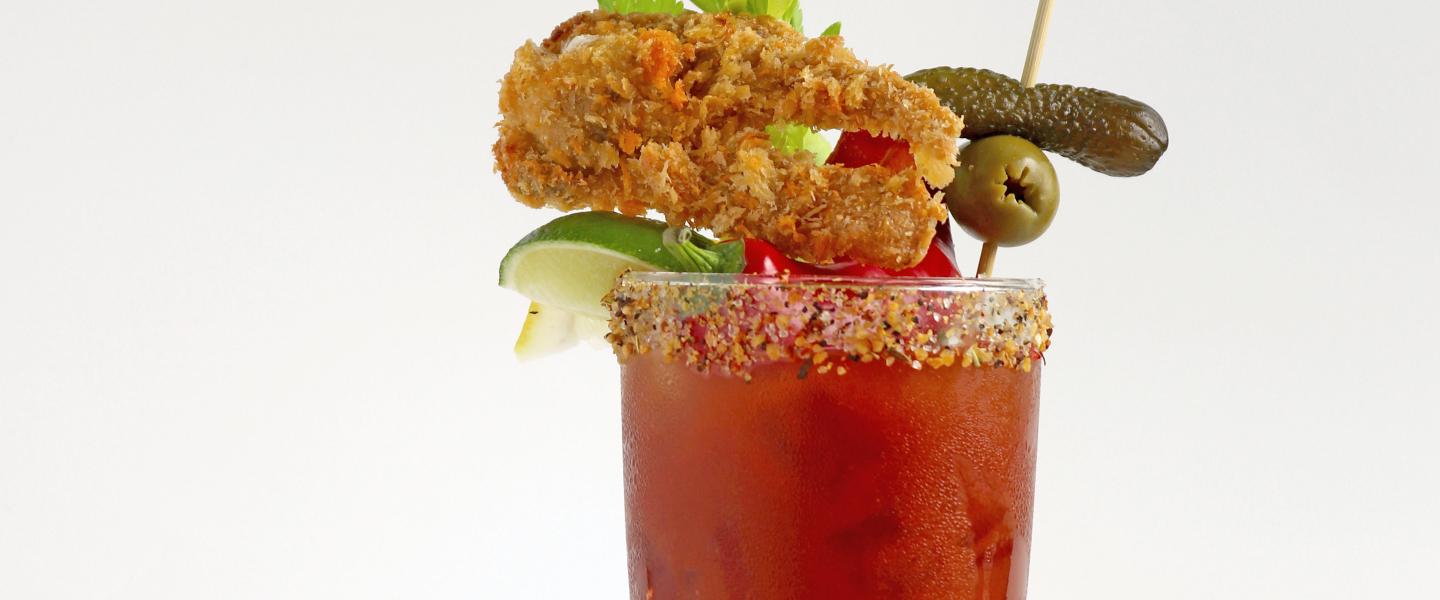 Spicy Bloody Mary w/ Soft Crab Portions