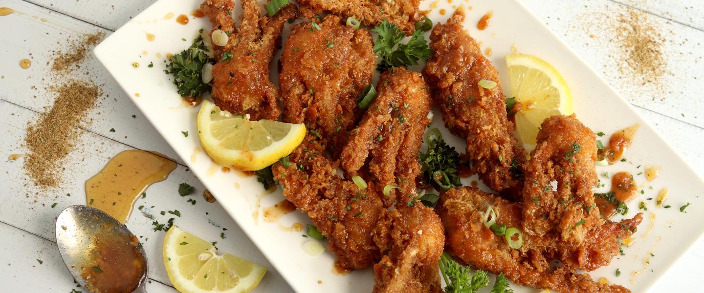 OB Honey Crab Wings