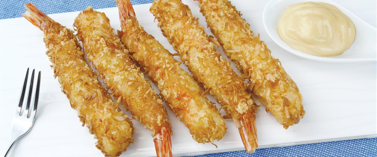 Coconut Breaded Shrimp