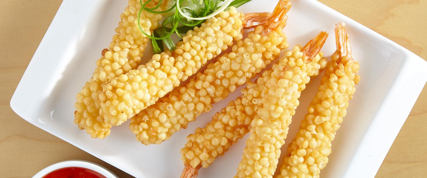 Agedama Tempura Shrimp