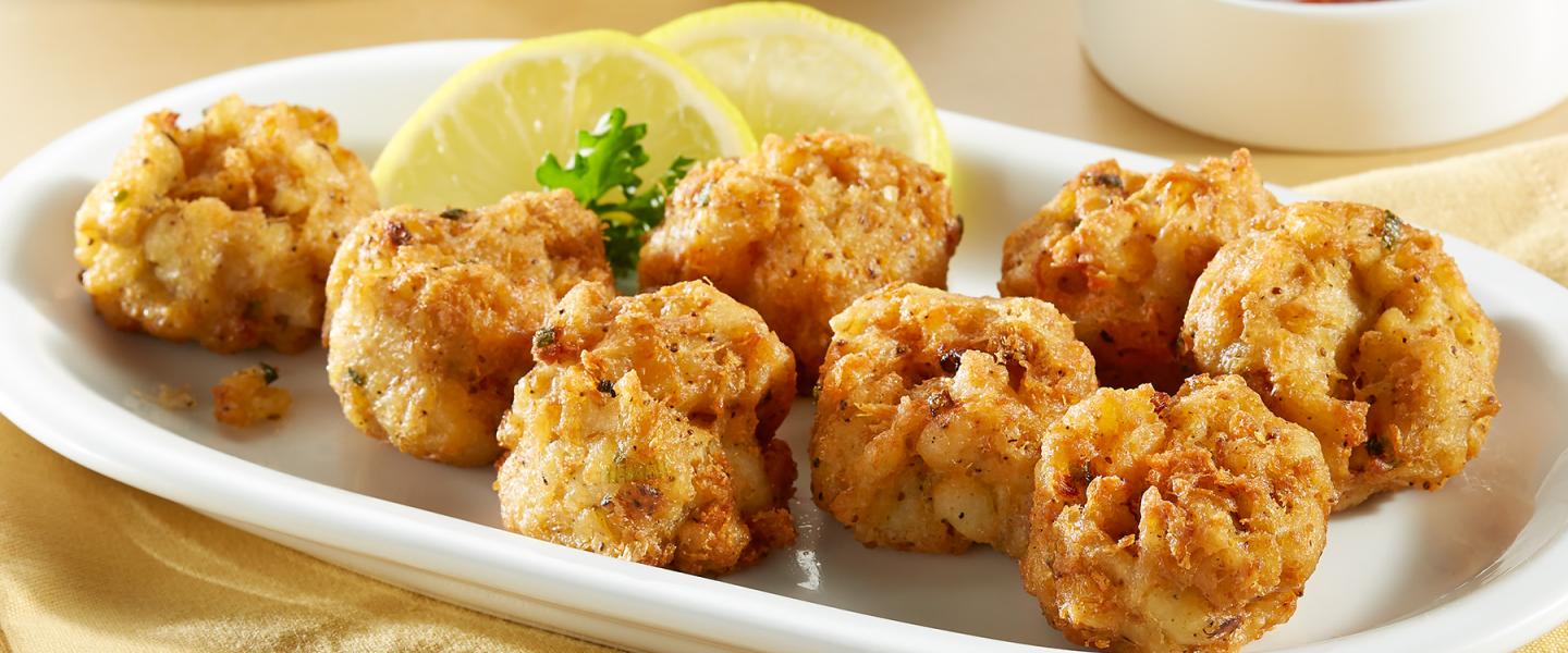Pub-style crab minis