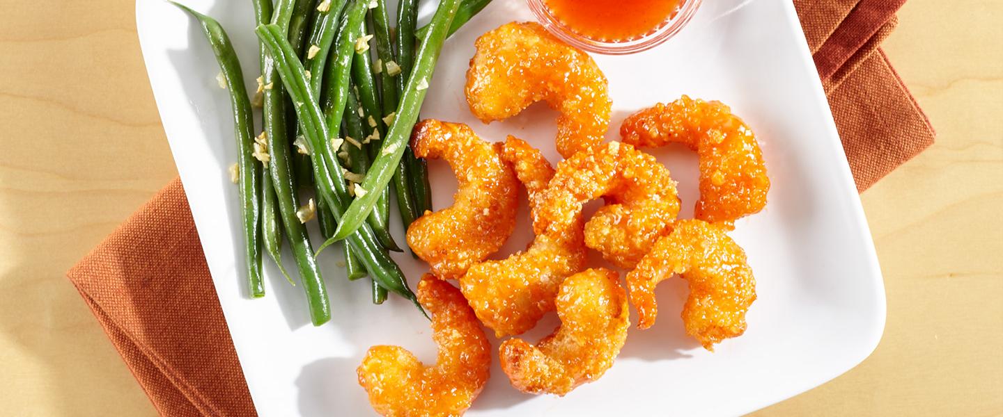 hot honey shrimp