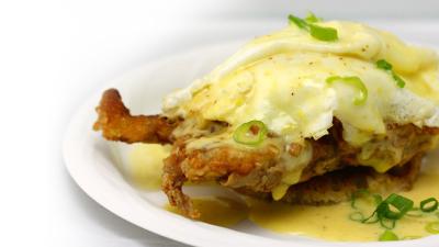 Soft Shell Crab Eggs Benedict