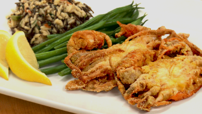 Deep Fried Soft Shell Crab | Handy Crab