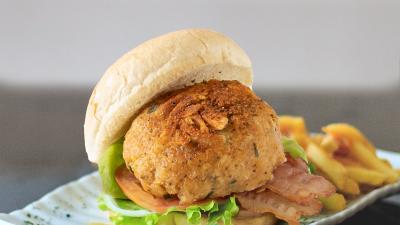 Old Bay Crab Cake BLT