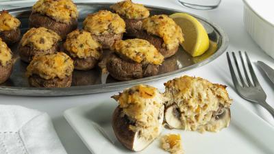 Keto Stuffed Mushrooms