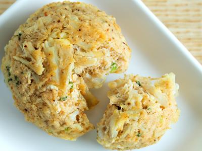 Keto crab cake