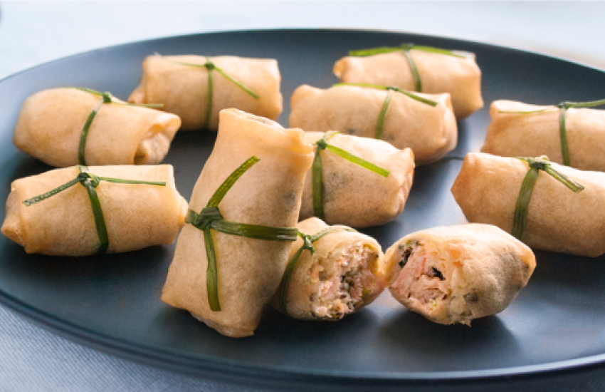 Salmon Pastry Bites